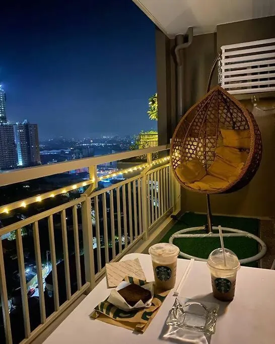 Charming 1Br W/ Balcony In Pasig Apartment Manila 0*,