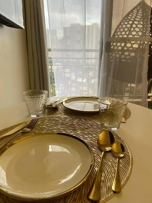 Charming 1Br W/ Balcony In Pasig Apartment Manila 0*,